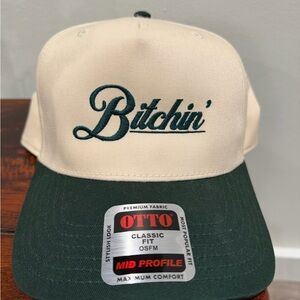 OTTO Cream and Green Cap